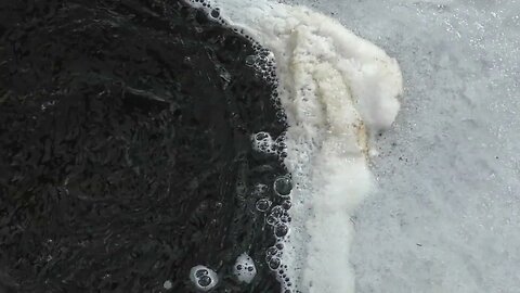 Heads Up! Did The Ohio Toxic Cloud Reached Ontario? Now There Is Persistent Foam On My Stream!