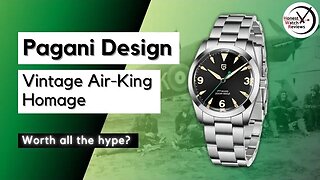 WORTH ALL THE HYPE? Pagani Design PD1723 Vintage Air-King Homage Watch Review #HWR