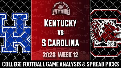 Kentucky vs South Carolina Picks & Prediction Against the Spread 2023 College Football Analysis