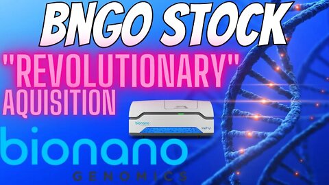 Bngo Stock Ceo Talks About Recent Aquisition