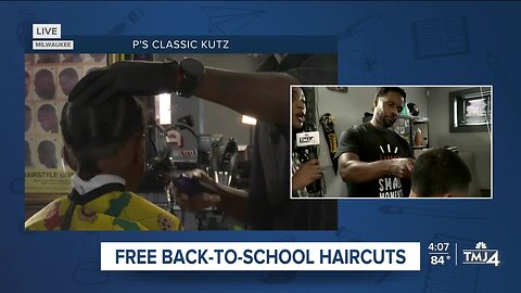 Free back to school haircuts at P's Classic Kutz