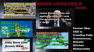 Fuel Tanker Overturned at JFK Airport; CREEPY: CRISPR 2.O News Wave Gene Editors & More