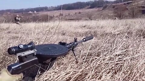 WWII Machine Gun Gets Optic And Suppressor In Ukraine
