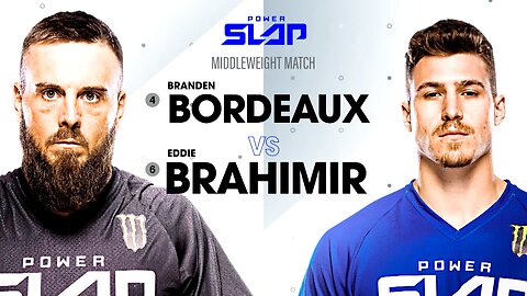 USA vs Canada Middleweight Showdown | Branden Bordeaux vs Eddie Brahimir Power Slap 6 Full Match