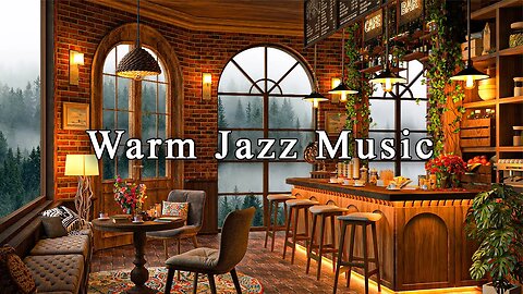 Calm Jazz Music in Cozy Coffee Shop Ambience ☕ Relaxing Jazz Instrumental Music to Stress Relief