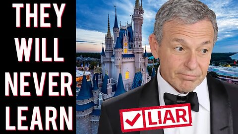 Disney CEO says company will QUIT culture wars after losing BILLIONS! Let's press X to doubt!