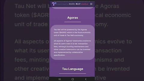 12 The Products - Agoras #shorts #tauchain #agoras