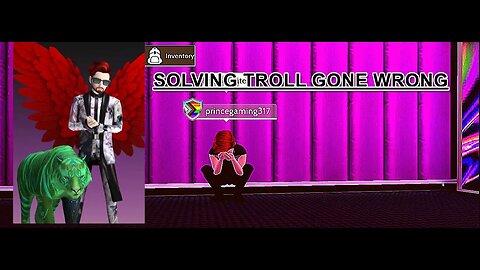 Avakin Life: Avakin Cop Solving Troll Gone Wrong in Game