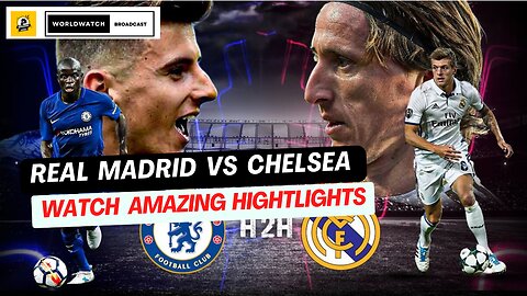 Real Madrid Vs Chelsea Live Match | Highlights | Friendly Match #realmadrid #chelsea