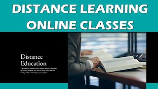 Distance Learning at The Master's Seminary