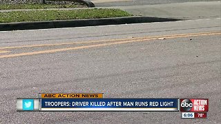Several injured, one killed in Manatee County when man runs red light trying to escape earlier crash