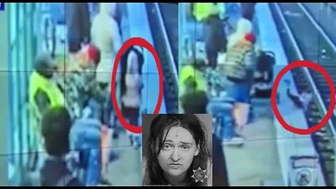 SHOCKING: Homeless Woman Pushes 3-Year-Old Toddler Girl Face-First Onto Train Tracks In Portland!