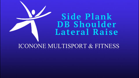 Side Plank DB Shoulder Lateral Raise