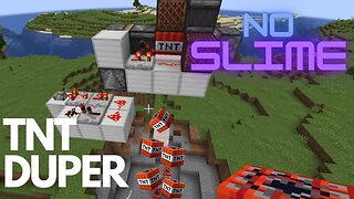 TNT Duper No Slime Needed Minecraft 1.20
