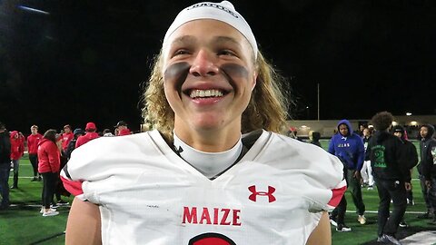 Kansas State Football Recruiting | 2023 QB Avery Johnson and Maize complete comeback vs. Derby
