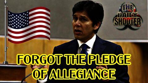 Kevin De Leon Forgets The Pledge Of Allegiance?