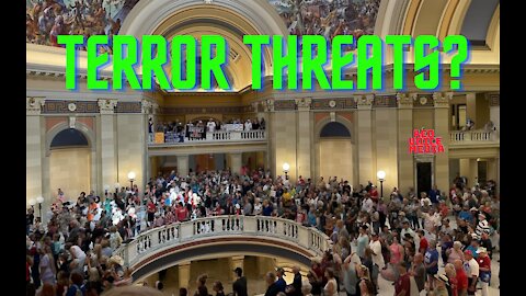 Vaccine Mandate Protest In OK, 100's Of 'Potential Terror Threats' Show Up And Then This Happens