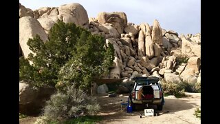 AWESOME Mojave National Preserve Dispersed Truck Camping Campsite