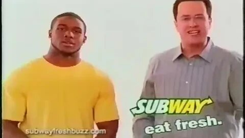 "Oh No, Another Subway Jared Commercial This Time with Reggie Bush" (2007)