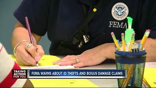 FEMA warns about ID thefts, bogus damage claims