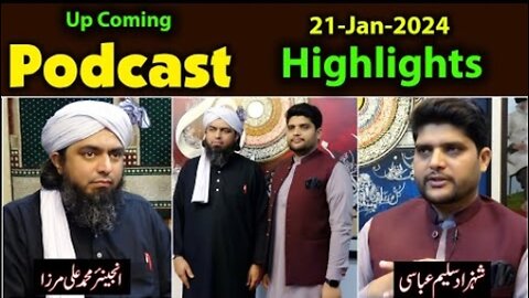 Podcast Highlights :Shahzad Saleem Abbasi & Engineer Muhammad Ali Mirza (14-Jan-2024)