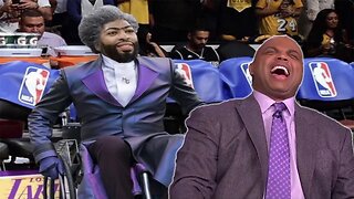 Charles Barkley LAUGHS & MOCKS Anthony Davis after he leaves game in a WHEELCHAIR after Head Injury!