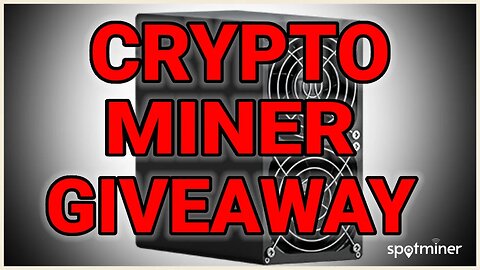 Tech Hustler Live | Crypto Miner Giveaway | Win A Goldshell Mini-Doge Pro Miner From SpotMiner.com!