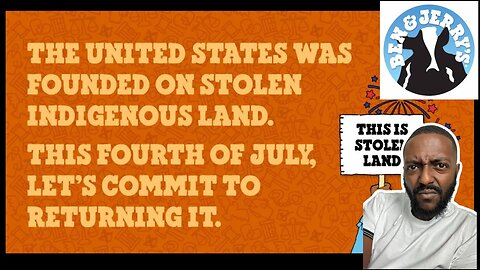 Ben and Jerry's Wants To Give Their Company and Assets To The Native Americans!