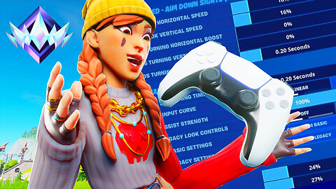 Road to Unreal Rank clips + Best Fortnite Controller Settings🎯 (PC/Console)