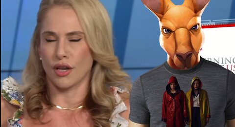 Ana Kasparian attempts to dunk on the right and fails