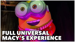 Universal’s Holiday Experience w/ Macy’s Balloon