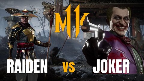 Raiden vs Joker - MK11 Battle of Thunder and Mayhem
