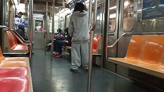 @NYCTSubway harassment by male in Grey Tracksuit 1/21/23 1000hrs 6 train uptown bound #2047