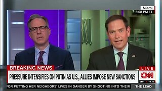 Senator Rubio Joins The Lead With Jake Tapper to Discuss the Latest on Russia & Ukraine