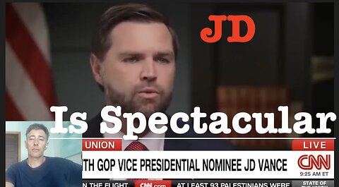 Bringing THE HEAT -- JD Vance Spectacular CNN Interview versus Partisan Dana Bash