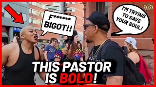 LGBTQ+ Community's CONFRONTATION With Pastor at Pride Parade!