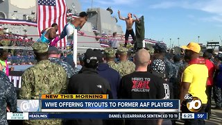 WWE offers tryouts for former AAF players