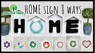 My Favorite DOLLAR TREE DIY Tutorial | One DIY 8 Different Styles