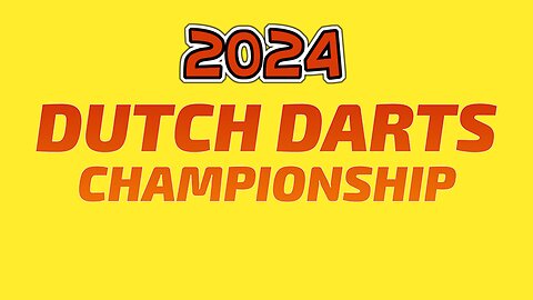 2024 Dutch Darts Championship De Decker v Doets