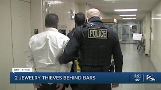 Two jewelry thieves behind bars