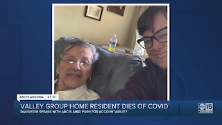 Valley woman loses mother in group home to COVID-19