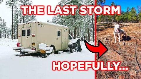 The Last BIG Storm Is Over - Now Living Sunny Days | Fleet Finds | Ambulance Conversion Life