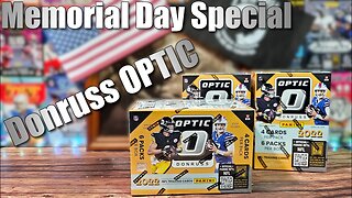 2022 Donruss Optic Football Blaster Boxes | MEMORIAL DAY SPECIAL - Hunting for DOWNTOWNS and Chiefs! Football Trading Cards