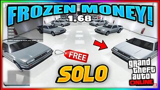 *NEW 1.68* FROZEN MONEY GLITCH *SOLO* FULL TUTORIAL GTA 5