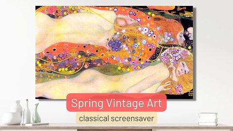 Spring into Art 🌼😊🌻 Discover Vintage Masterpieces Slideshow @tvasart #vintagearttv #slideshow #art
