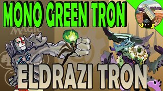 Mono Green Tron VS Eldrazi Tron｜Phyrexian Fleshgorger VS Reality Smasher｜Magic The Gathering Online Modern League Match