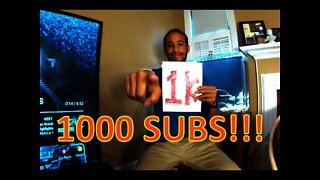 1000 SUBSCRIBERS!!!