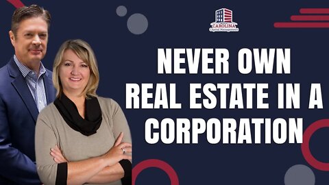 Never Own Real Estate In A Corporation | Passive Accredited Investor Show