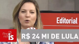 Joice: MPF pede mais R$ 24 mi de Lula. Ele é um bandido perigoso