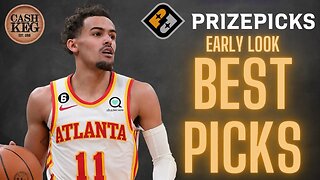 NBA PRIZEPICKS EARLY LOOK (3 -0 RUN!) | PROP PICKS | THURSDAY | 4/27/2023 | BEST BETS | #podcast